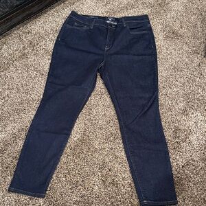 SIZE 14 NYDJ Dark Blue Skinny Jeans
